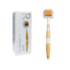 Derma Roller Micro needling Kit for Face, Beard, and Hair Growth, Safe and Effective (0.5 mm)